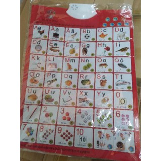 ❤️ FREESHIP ❤️ Bảng chữ cái đa năng - Bảng học điện tử có giọng nói thông minh cho bé (chữ cái,số,con vật,đồ vật)