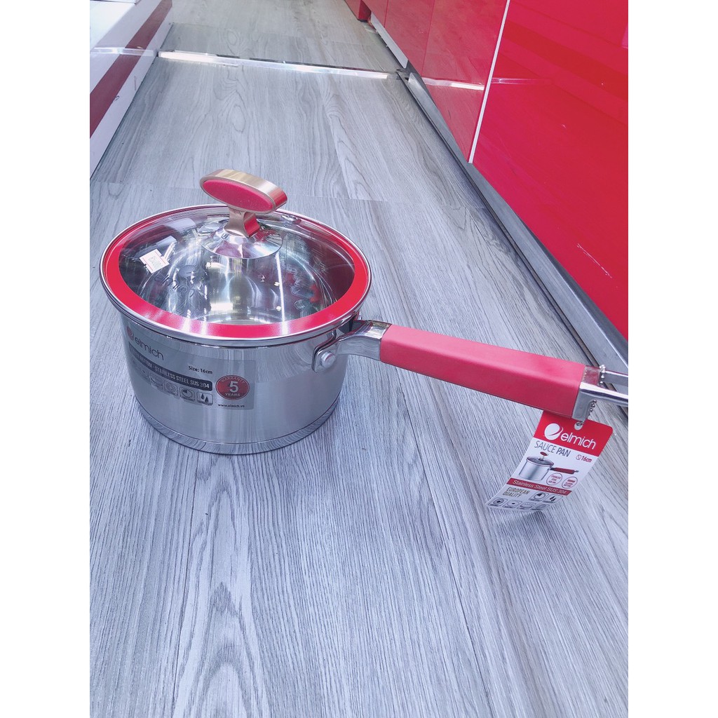 Quánh Elmich Inox 304 đáy từ 16cm EL - 5790