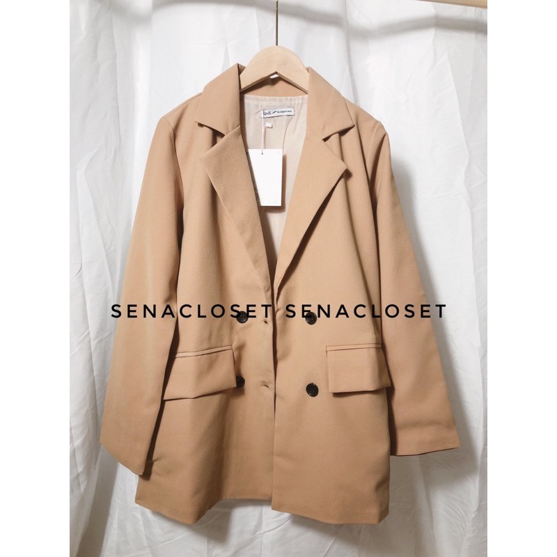 ÁO KHOÁC BLAZER 2 LỚP QUẢNG CHÂU KIỂU DÁNG ULZZANG HÀN QUỐC (Ảnh thật) | BigBuy360 - bigbuy360.vn