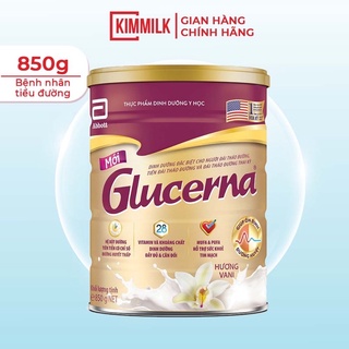Sữa Bột Abbott Glucerna 850g Hương Vani