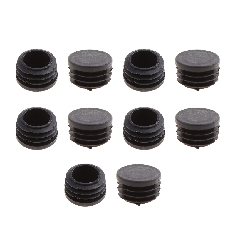 Set 10 Chân Bàn Bằng Nhựa Màu Đen Cho Đồ Nội Thất