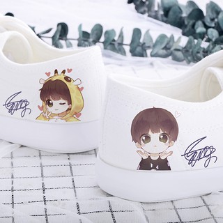 [Order] Giày in hình vẽ chibi TFBOYS