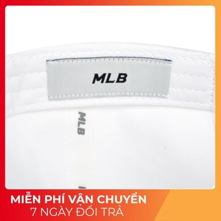 Nón MLB Trắng Logo LA Basic Form Mềm - Hàng Backdoor dư xịn bao check