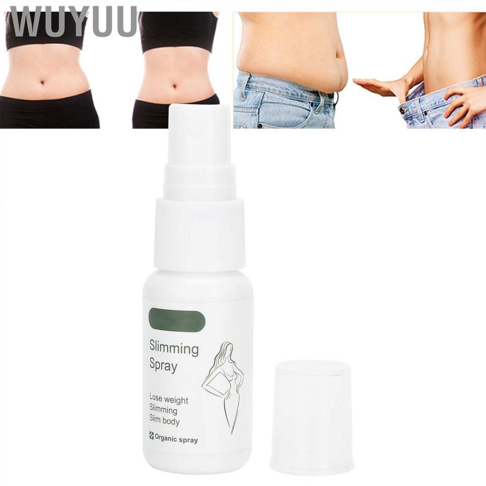 Wuyuu 20ml Body Slimming Spray Care Firming Weight Loss Nourishing Effectively Burn Fat Remove Cellulite