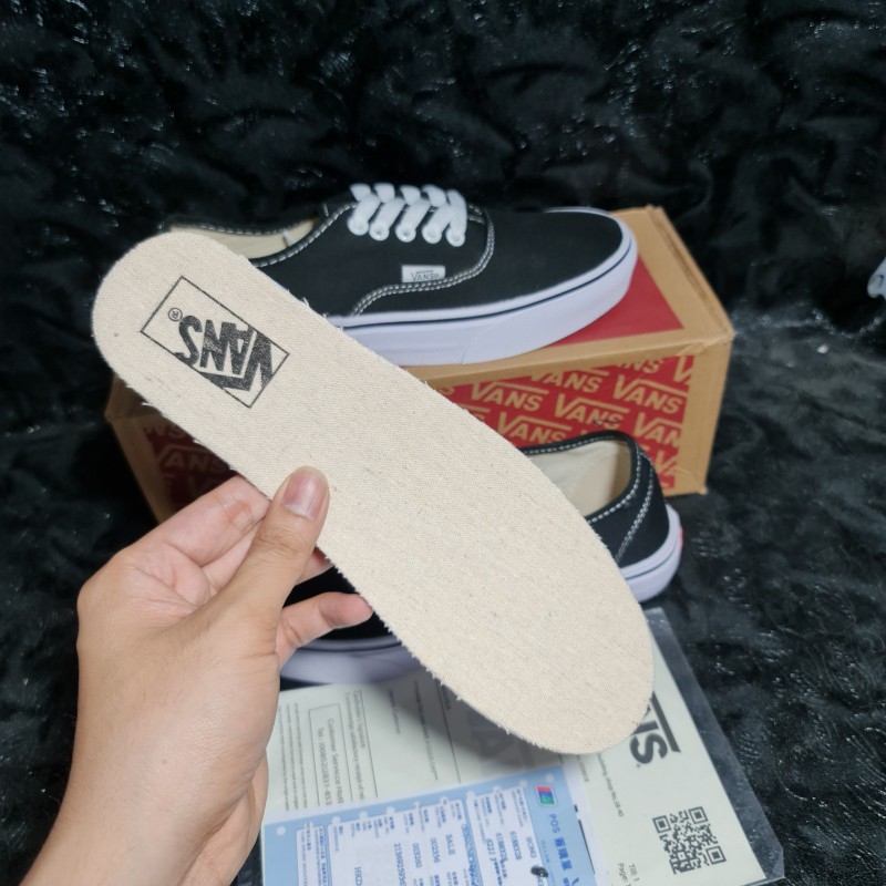 [Ảnh Thật + Video] Giày Vans Classic Authentic Black || Giày Vans Authentic Đen