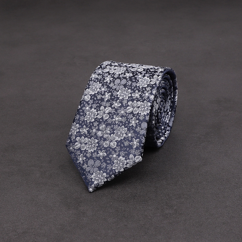 Cà Vạt EFAN Họa Tiết Hoa 7cm Thời Trang Cho Nam