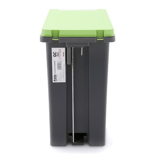 THÙNG RÁC FITIS COMPACT XANH ĐEN 10 LÍT