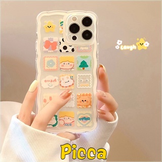 Ốp điện thoại TPU mềm chống sốc họa tiết hoạt hình thích hợp cho IPhone 12 11 13 PRO MAX 7 8 Plus XR X XS MAX
