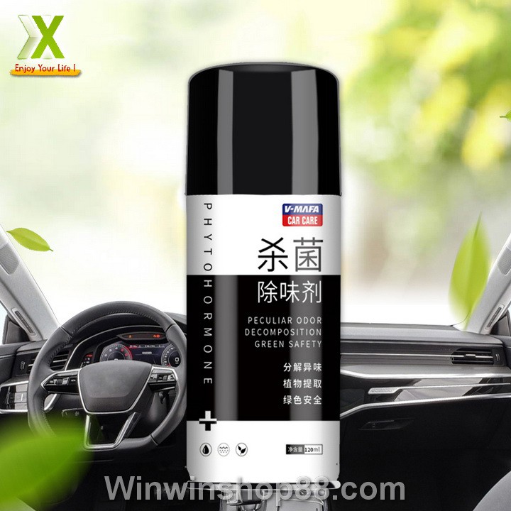 Chai Xịt Khử Mùi Xe Hơi Giúp Không Khí Trong Xe Sạch Sẽ