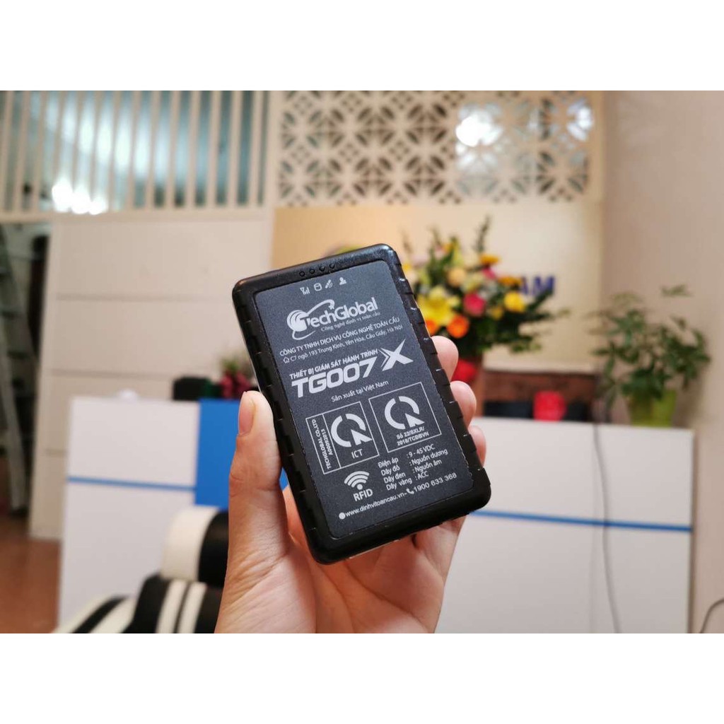 Thiết bị định vị giám sát hành trình TG007X hợp chuẩn Bộ GTVT cho xe tải, xe kinh doanh dùng để đi đăng kiểm
