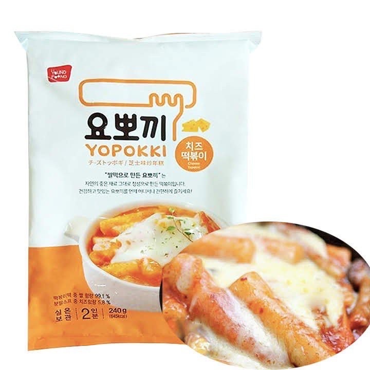 BÁNH GẠO ĂN LIỀN TOKPOKKI YOPOKKI HÀN QUỐC - 240G