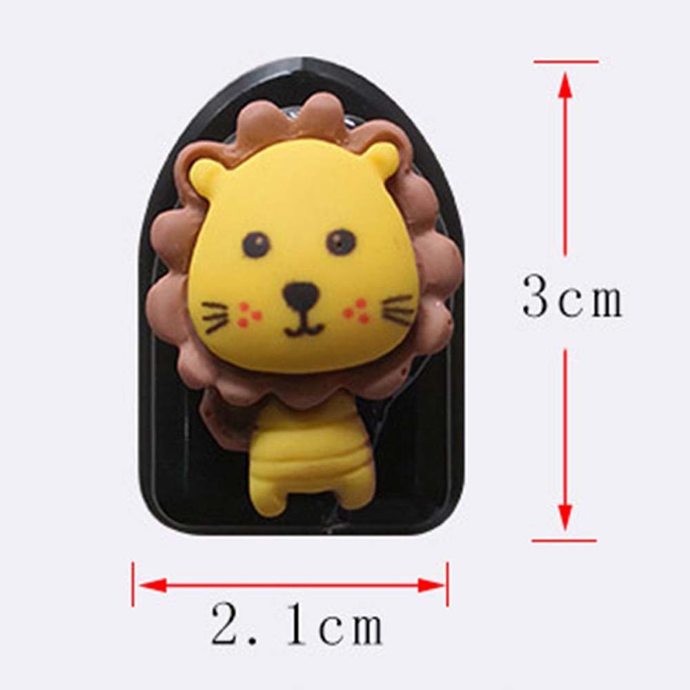 Móc treo đồ ô tô mini gắn icon hoạt hình dễ thương chịu lực của móc lên đến 3kg