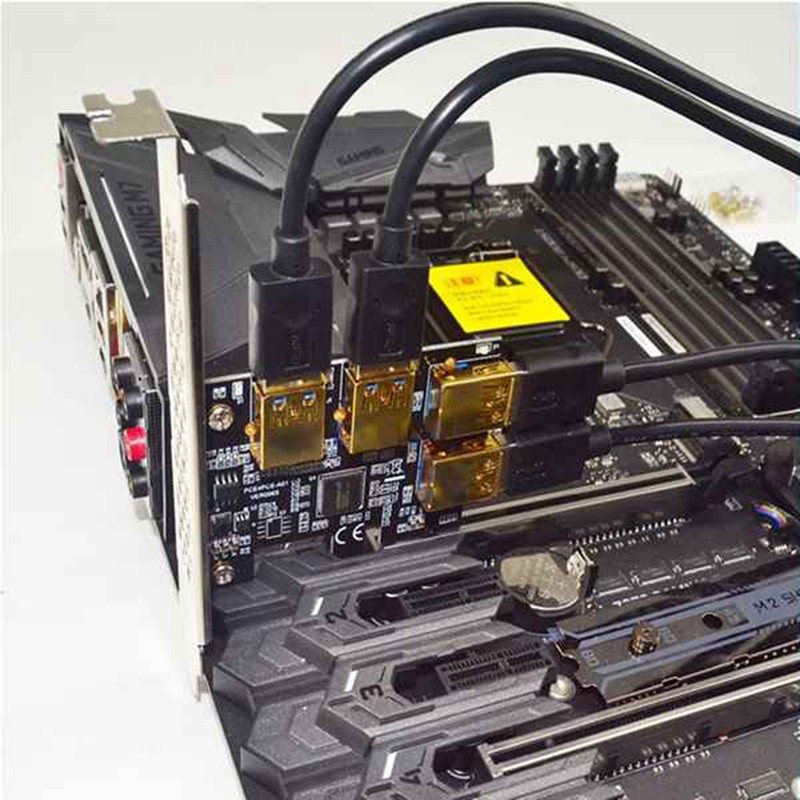 Card Chuyển Đổi Pci-E 1 Sang 4 Usb 3.0 Cho Ethereum Eth / Monero Xmr / Zcash | BigBuy360 - bigbuy360.vn