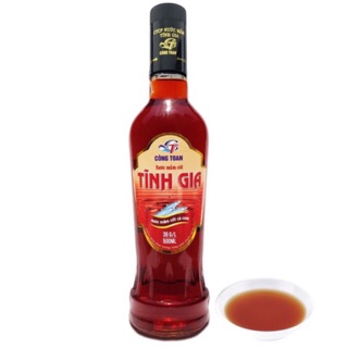 Nước mắm cá cơm Tĩnh Gia - Chai thủy tinh 500ml