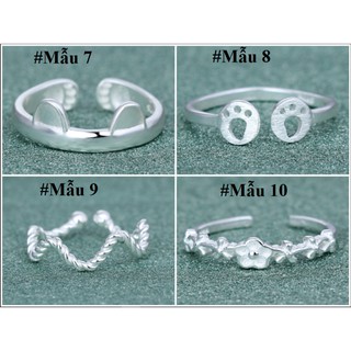 Nhẫn bạc 925 nhiều hình - Link 2