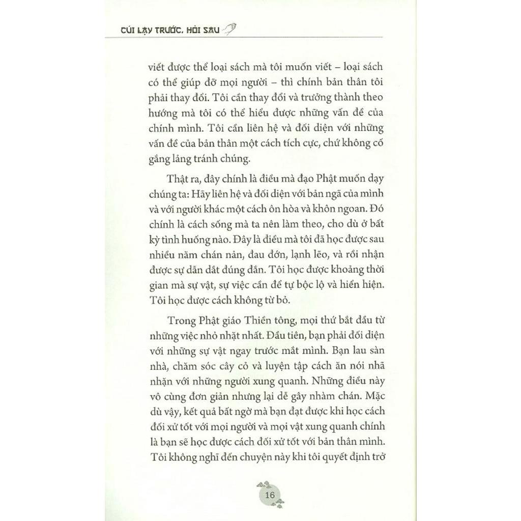 Sách Cúi Lạy Trước Hỏi Sau