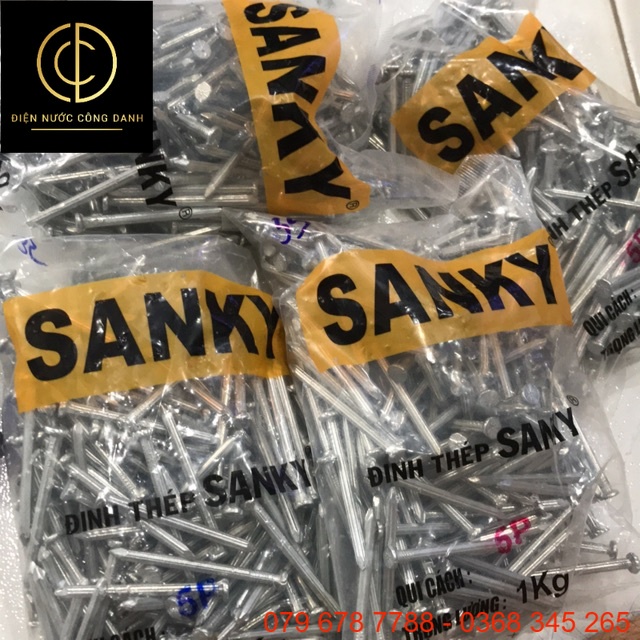 Đinh thép SANKY 2p, 3p, 4p, 5p, 6p
