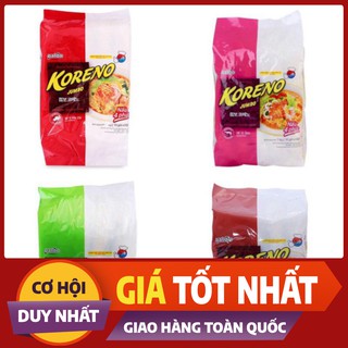 MÌ Ăn Liền KORENO JUMBO HÀN QUỐC 1KG GÀ/ TÔM/ BÒ CAY/ KIM CHI/ NẤM/ HẢI SẢN CAY