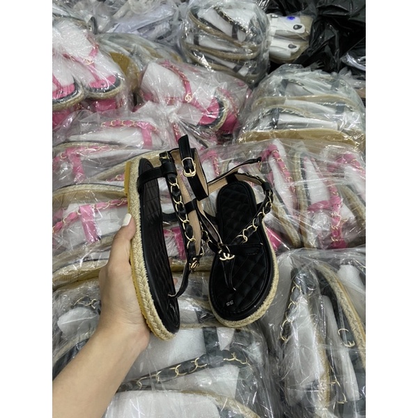 GIÀY SANDAL XỎ NGÓN ĐẾ CÓI SIÊU HOT