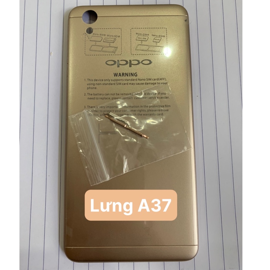 Lưng vỏ điện thoại oppo A37 / Neo 9