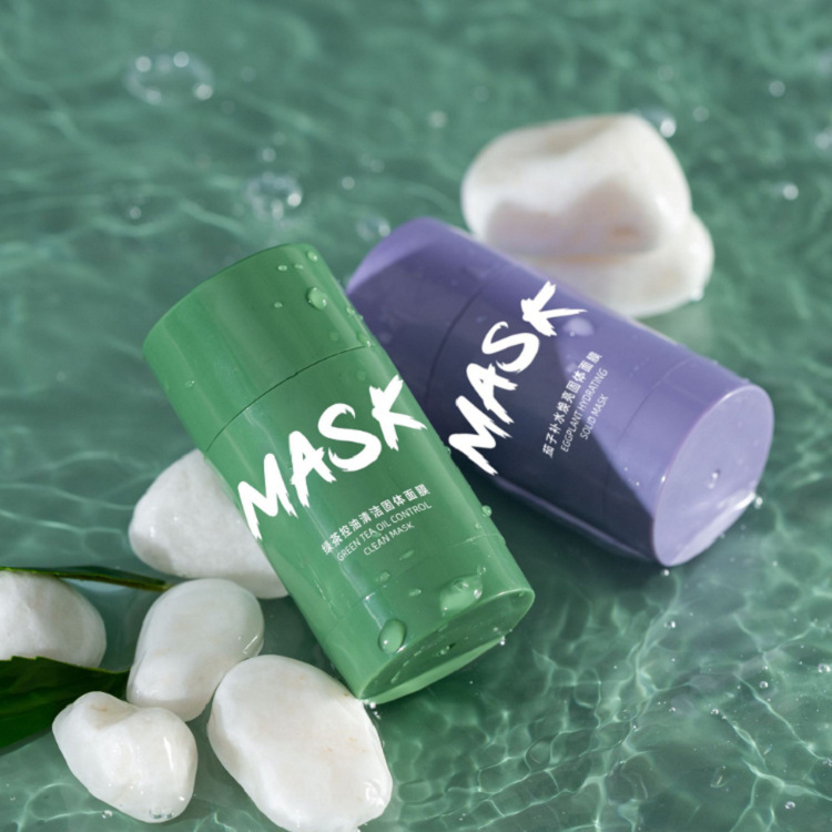 Solid Mask Green Tea Eggplant Two-Optional 40g