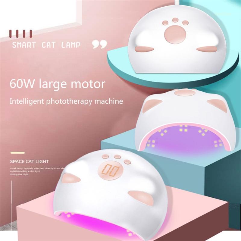 [Hàng mới về] Đèn LED UV sấy khô móng tay 60W USB cho sơn móng dạng gel