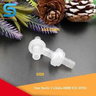 Van Nước 1 Chiều 6MM Cong Thẳng (Chế Máy Rửa Tay)