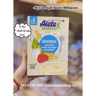 Bột ăn dặm Alete 400gram date 2021