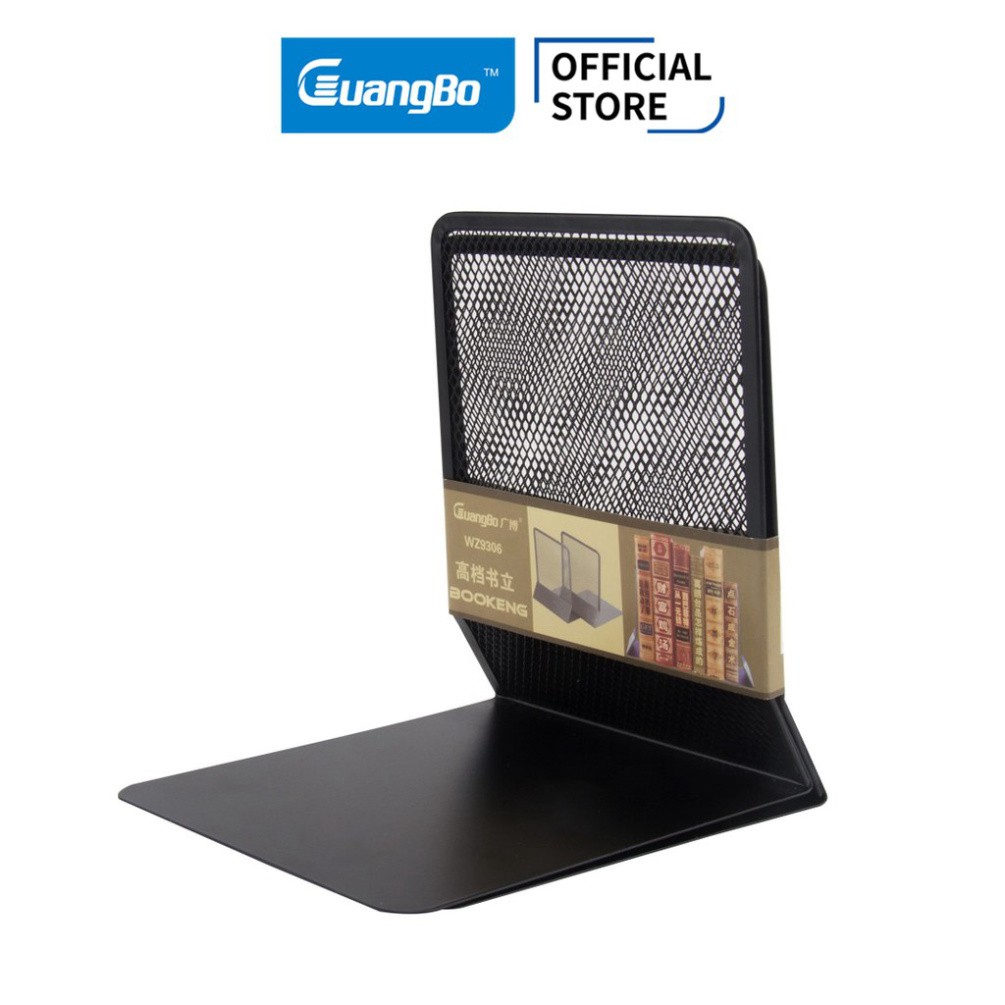 Bộ 2 chặn sách màu đen Guangbo WZ9306