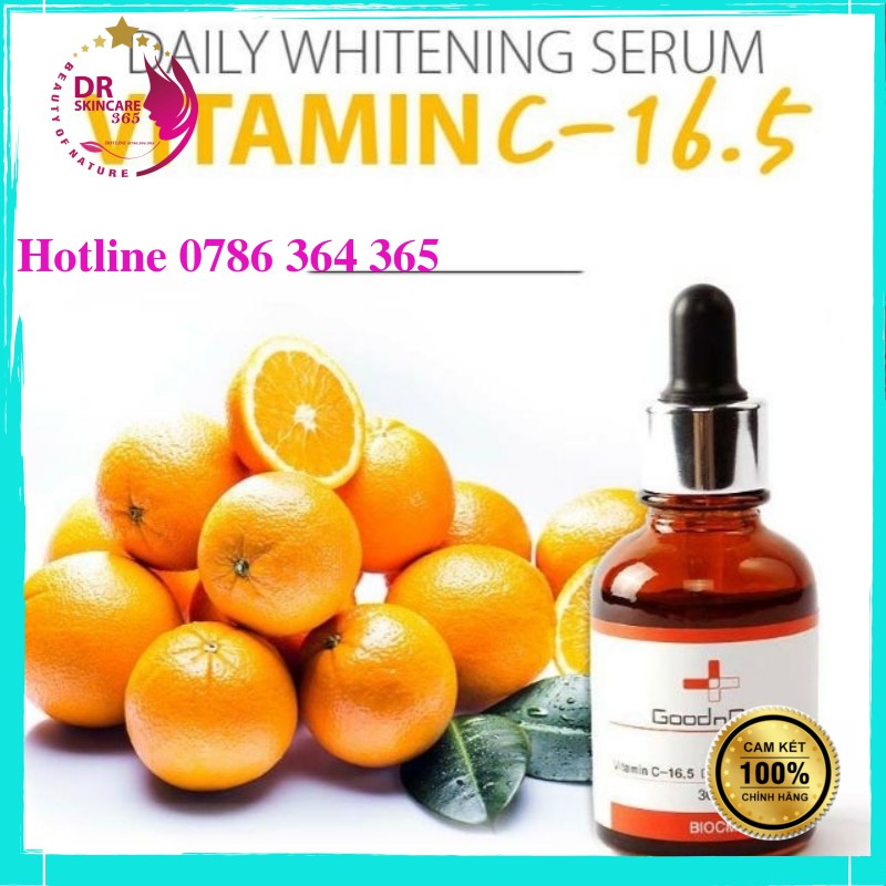 [GoodnDoc] SERUM VITAMIN C 16.5 % GOODNDOC DAILY WHITENING SERUM - DrSkincare365 | BigBuy360 - bigbuy360.vn