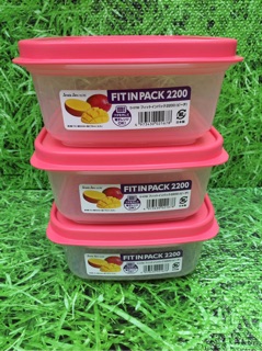 Combo 3 hộp đựng thực phẩm 2.2 lit