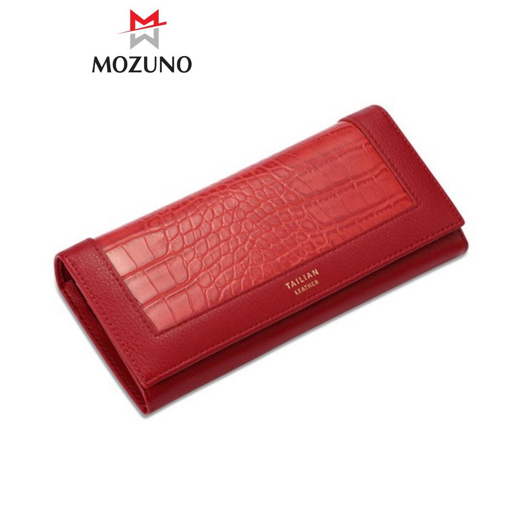 ✶┇♧Ví Nữ Dài Cầm Tay Chính Hãng TAILIAN Vân Da Cá Sấu Sang Trọng Đựng Tiền Siêu Đẹp TN30 - Mozuno