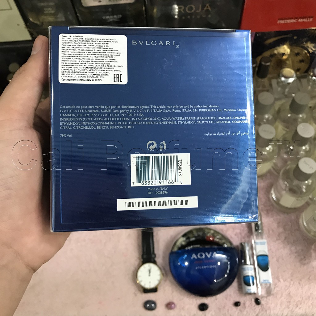 [Cali Perfume][Mẫu Thử][Dùng Là Thơm] Nước Hoa Nam Hương Mùa Hè Bvlgari Aqva Atlantiqve | Thế Giới Skin Care