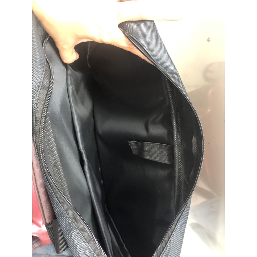 CẶP LAPTOP LOẠI TỐT VIỀN NÂU _  Cặp Laptop 13->15.6 inch Các Hiệu. Chất Đẹp Dày Dặn- Thích Hợp Cho Dân Văn Phòng