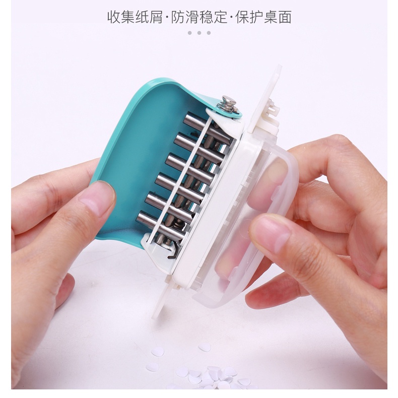 Dụng cụ bấm lỗ giấy B5 A5 A6 A7 3 6 9 lỗ KW-triO 99H3 Decorme Đồ đục lỗ giấy làm sổ còng phụ kiện văn phòng phẩm