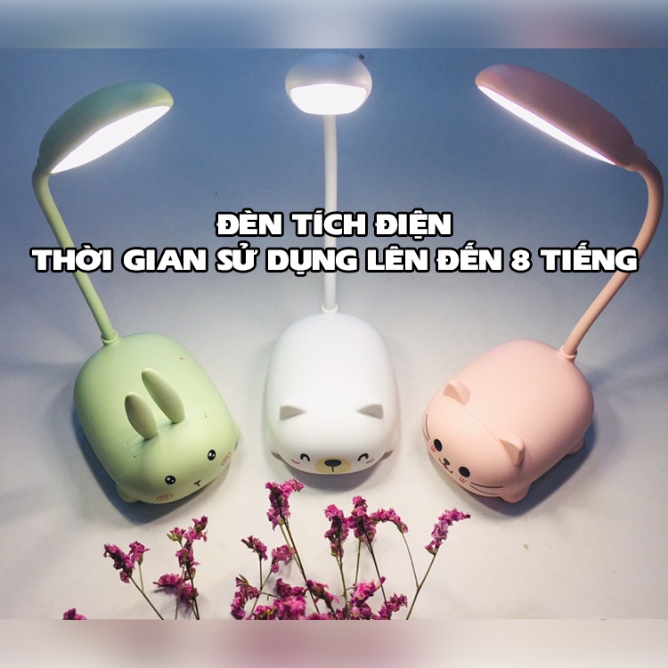 Đèn Hình Thú Để Bàn Dùng Làm Đèn Học, Đèn Ngủ, Đèn Đọc Sách, Đáng Yêu Ngộ Nghĩnh Kute Xinh Xắn Cho Bé - BINGO STORE