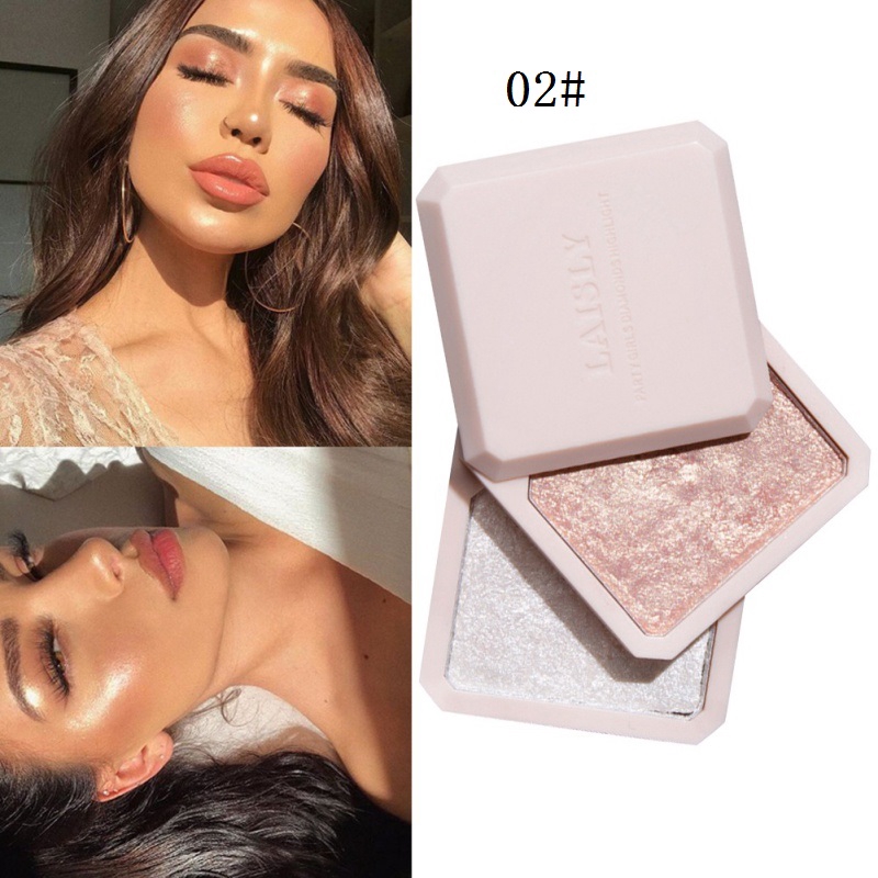 [Hàng mới về] Bảng phấn hai lớp màu sắc ánh kim tươi sáng giữ màu tốt | BigBuy360 - bigbuy360.vn