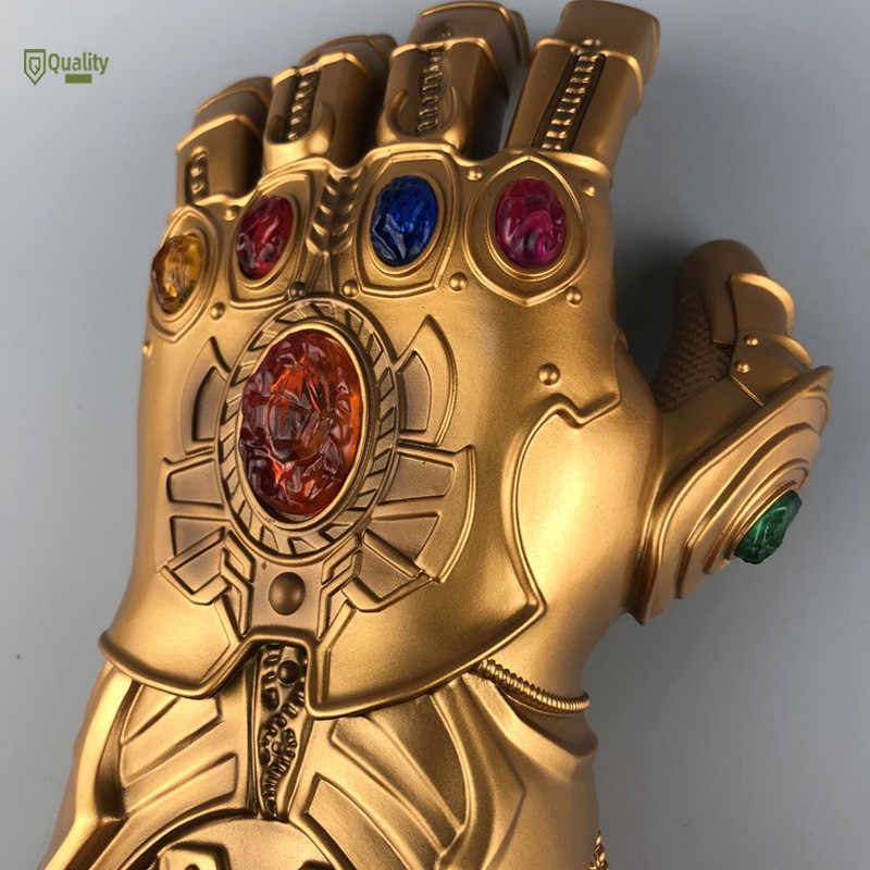 Găng tay PVC hóa trang Thanos Avengers tích hợp đèn LED cho Halloween | BigBuy360 - bigbuy360.vn