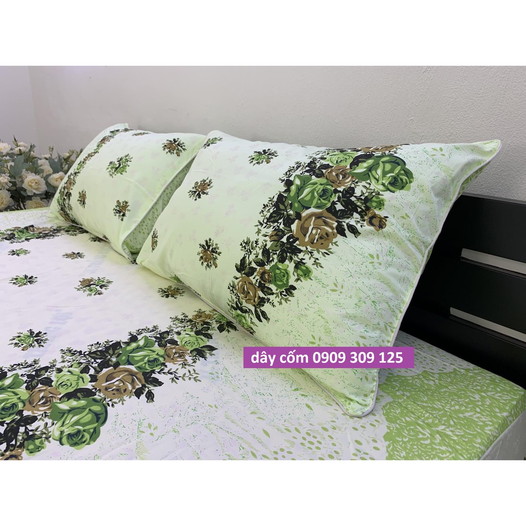 Combo áo gối (2 nằm + 1 ôm) cotton 100% Thắng lợi CHUẨN LOGO