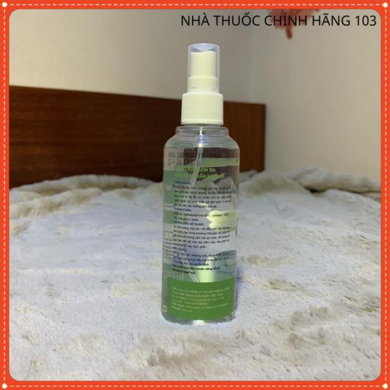 Nước Xịt Kháng Khuẩn Dung dịch Sát Khuẩn Dạng Xịt Hasoku Chính Hãng 100ml