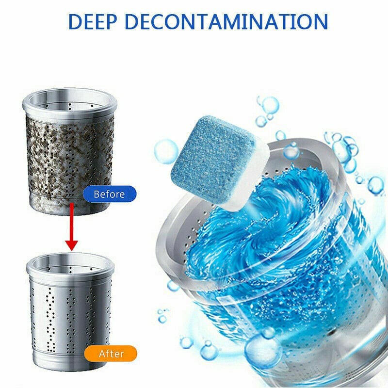 Viên Tẩy Vệ Sinh Lồng Máy Giặt Diệt Khuẩn và Tẩy Chất Cặn Lồng Máy Giặt Hiệu Quả