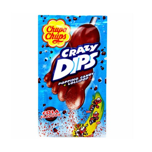 Kẹo nổ bàn chân Chupa Chups Crazy Dips