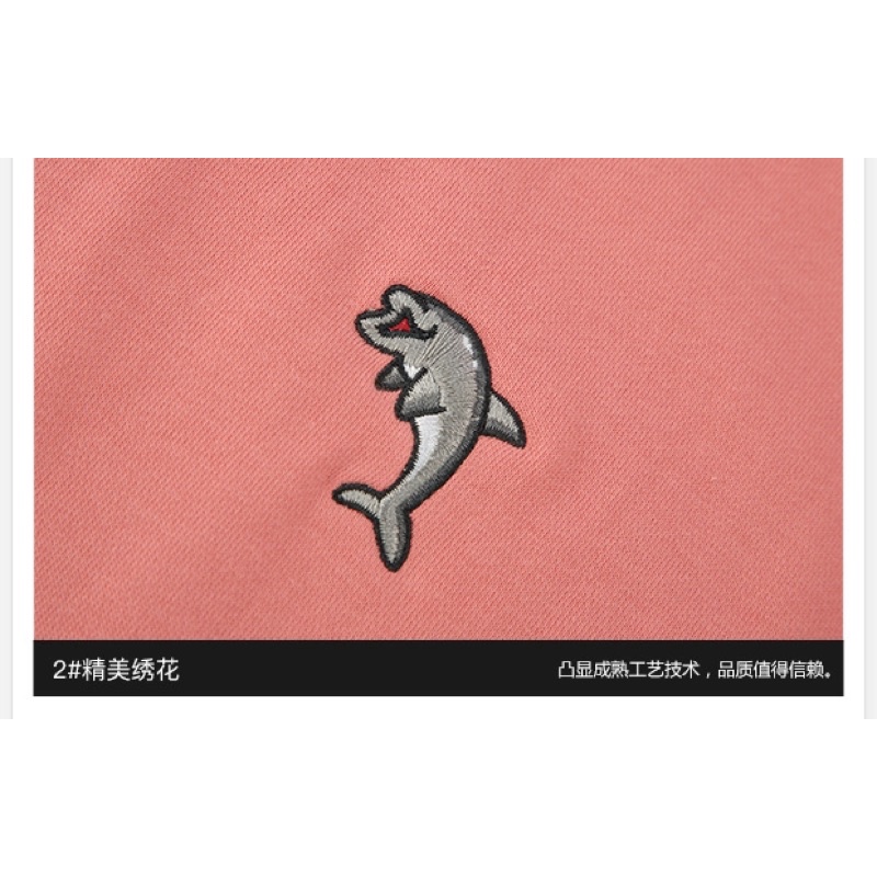 [SẴN] Áo Hoodie da cá NELLY dáng unisex form rộng Dolphin | BigBuy360 - bigbuy360.vn