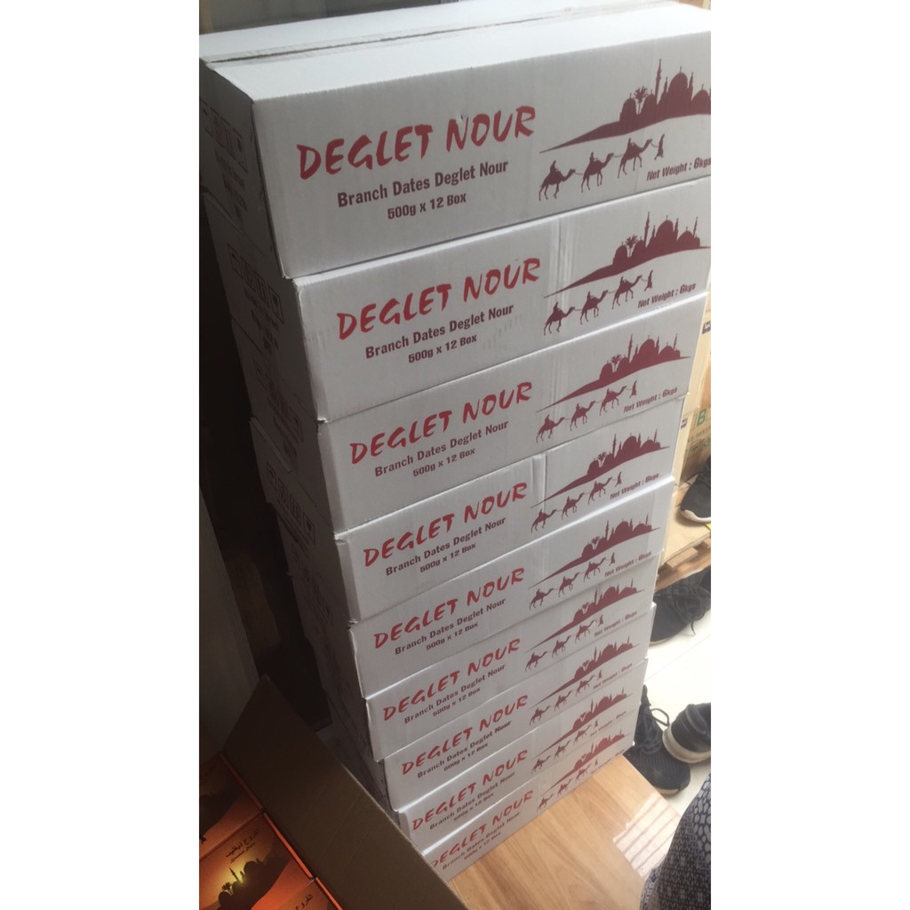 Chà Là Sấy Khô Nguyên Cành 3 con lạc đà - hộp  500g | BigBuy360 - bigbuy360.vn