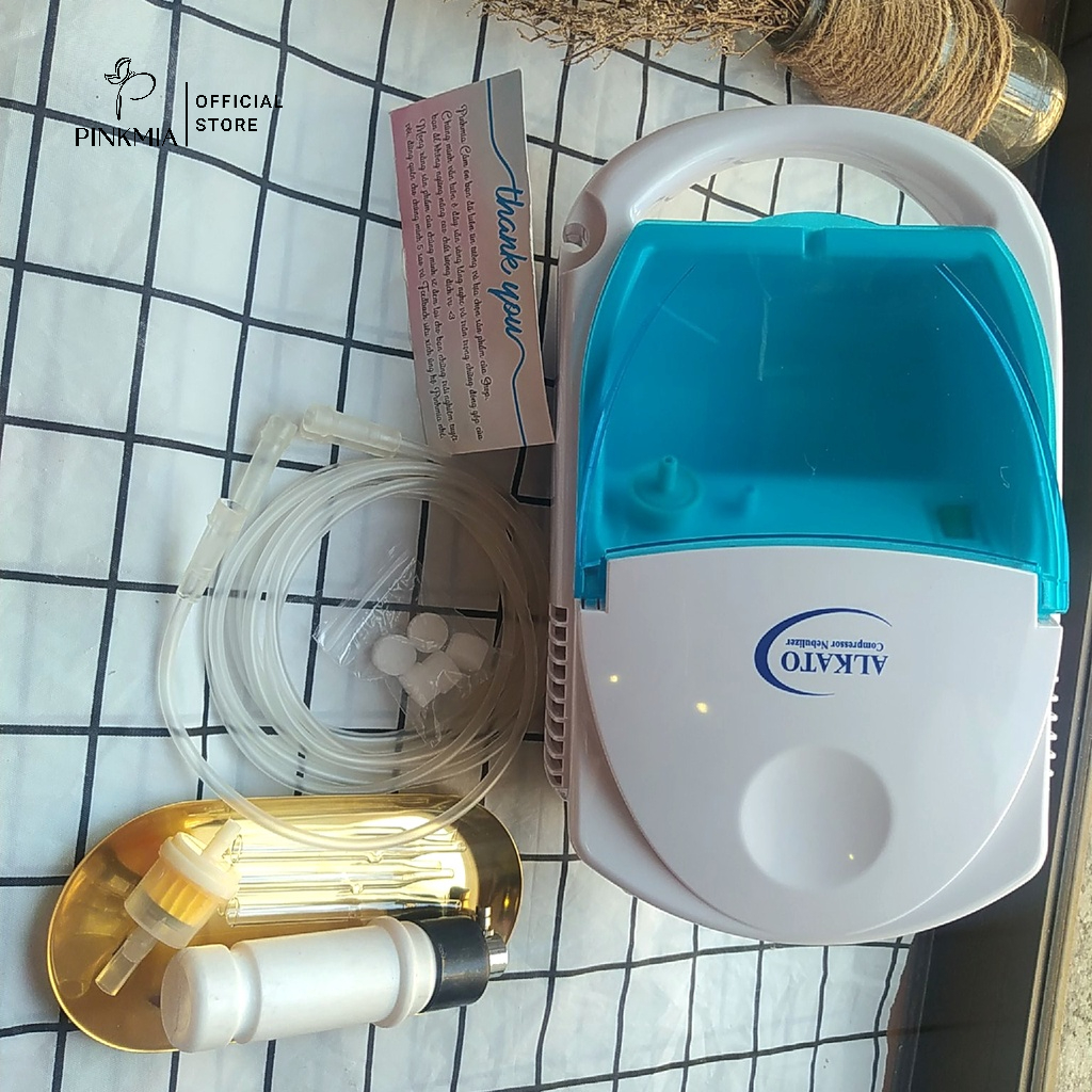 Máy Hút Mụn Alkato, Hút Bã Nhờn Siêu Khỏe Dùng Trong Spa - Tặng Kèm Quà 05 Ống Hút Mụn