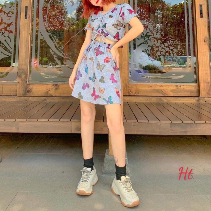 Sét bộ crt 2 kiểu hình bướm H2Q987