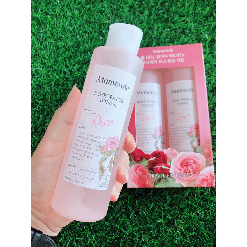 Nước Hoa Hồng Toner MAMONDE 250ml