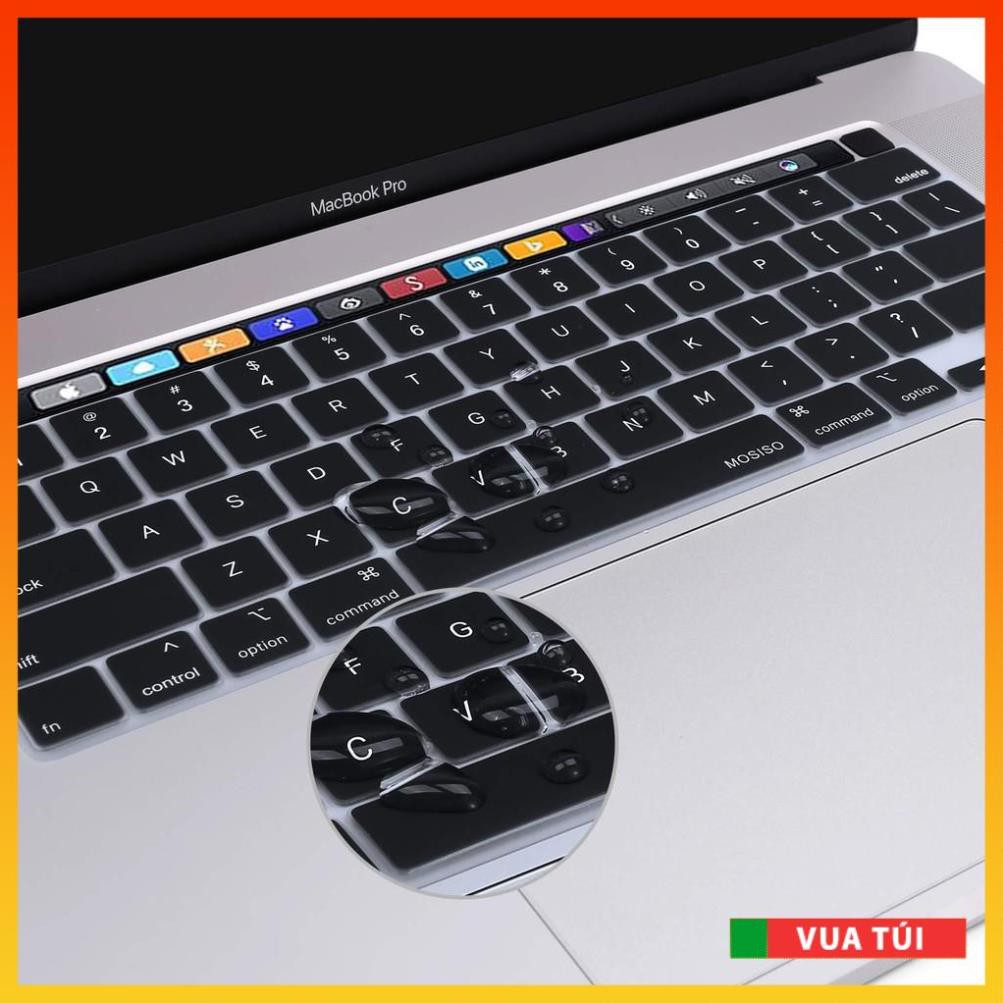 Miếng Lót, Phủ bàn phím Macbook Pro 16 inch A2141 (2019 -2020) - Chất Liệu Silicon Chống Nước
