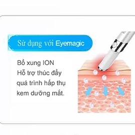 [BH 2 Năm] Máy massage trị thâm quầng bọng mắt xoá bọng và nhăn mắt F52E NanoTime Beauty Nhật Bản