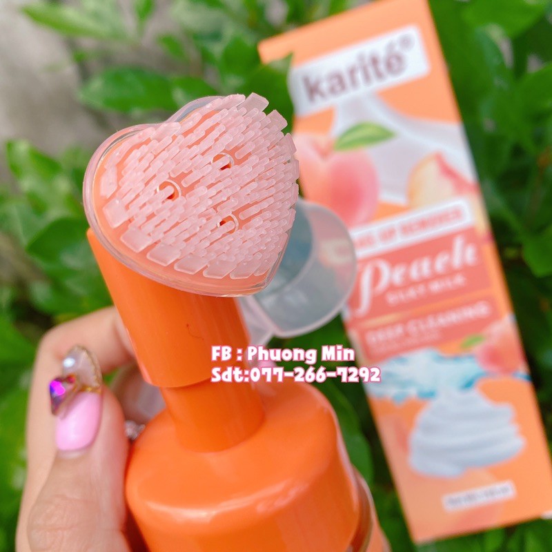 SỮA RỬA MẶT SỦI BỌT MÁT XA TRÁI ĐÀO | BigBuy360 - bigbuy360.vn